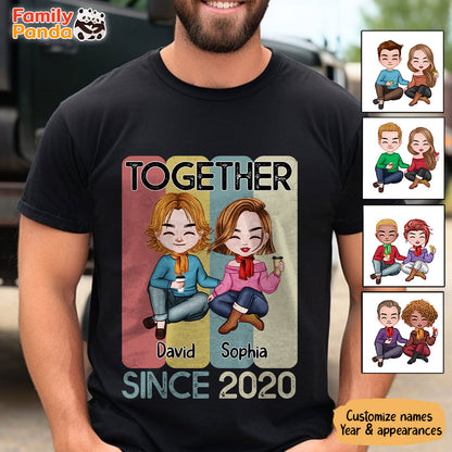 Together T-shirt Personalized Gift For Couple