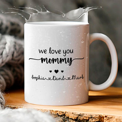 Words To Describe Mommy Crossword Mug Personalized Gift For Mom