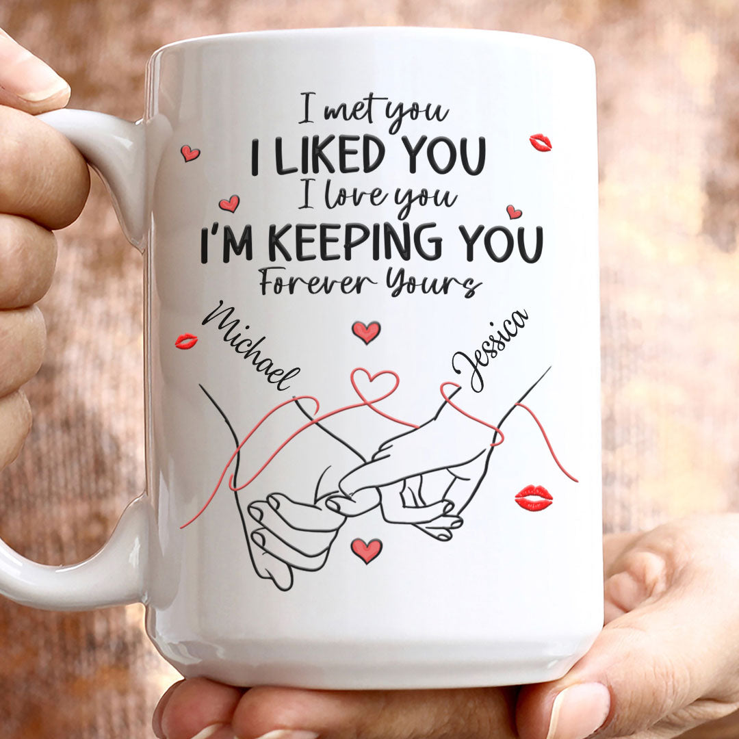Forever Yours Perfect Mug Personalized Gifts For Couple For Her For Him