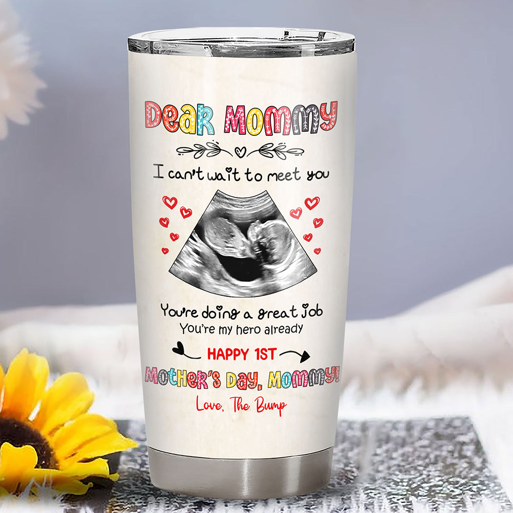 You're Doing A Great Job Fat Tumbler Personalized Gift For Mom To Be