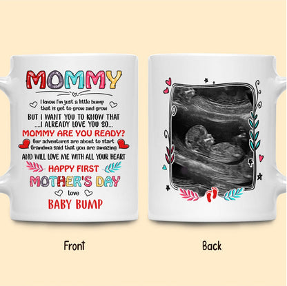 Mother's Day Expecting Mom Are You Ready Ultrasound Personalized Mug