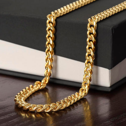 Cuban Link Chain - Luxury Gift For Him