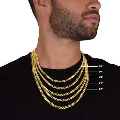 Cuban Link Chain - Luxury Gift For Him