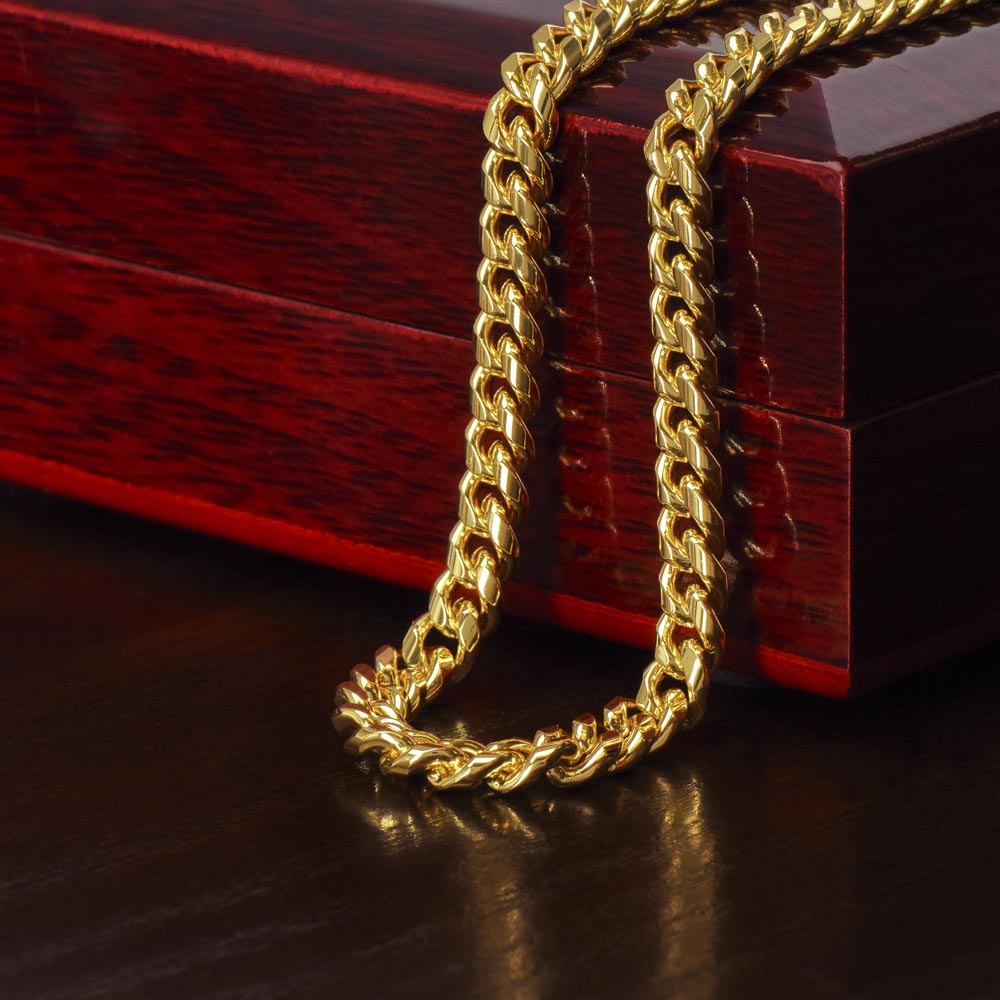 Cuban Link Chain - Luxury Gift For Him