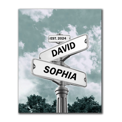 Always Beside You Meaningful Canvas Personalized Gift For Family