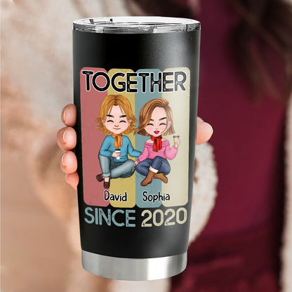 Together Coffee Tumbler Personalized Gift For Couple
