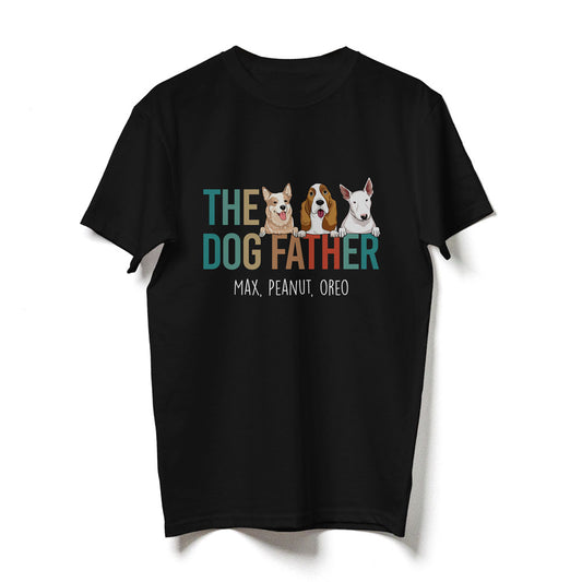 The Dog Father Funny Personalized Shirt Gift For Dog Dad