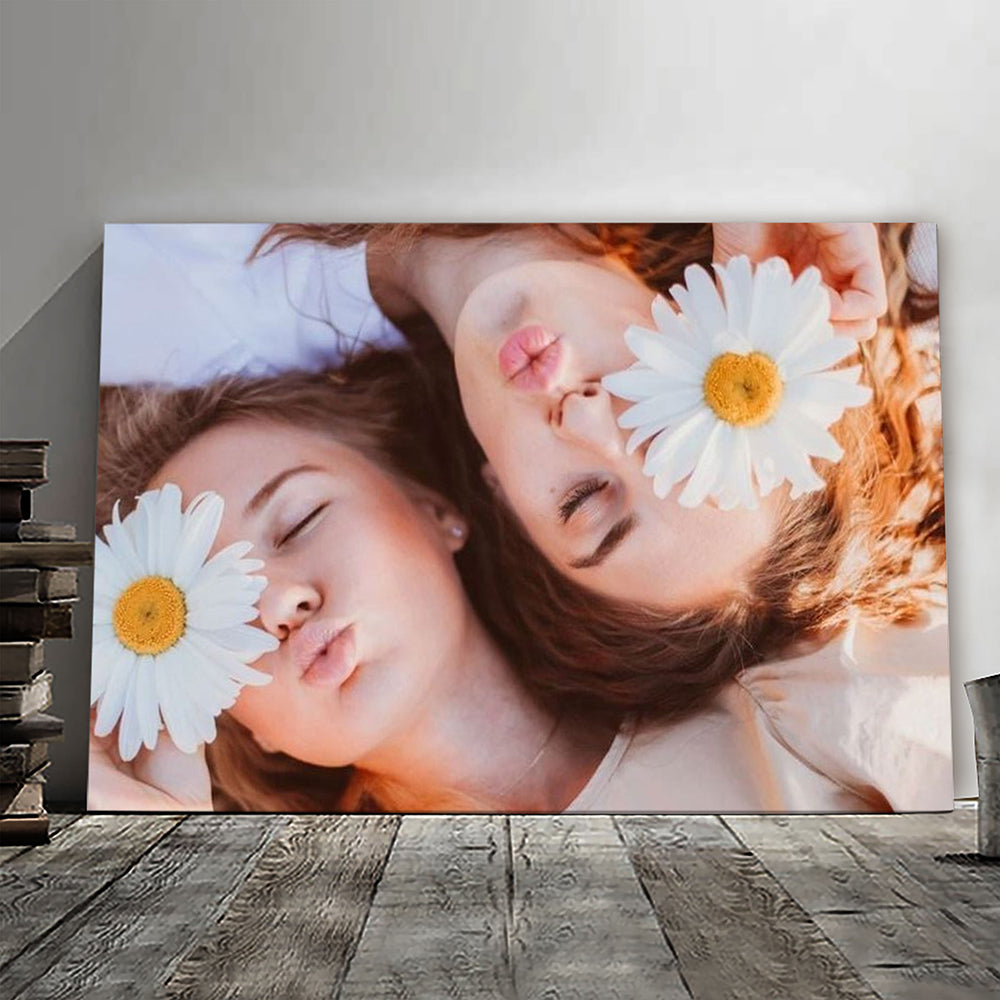 Custom Any Photo On Canvas Personalized New Home Gifts For Family