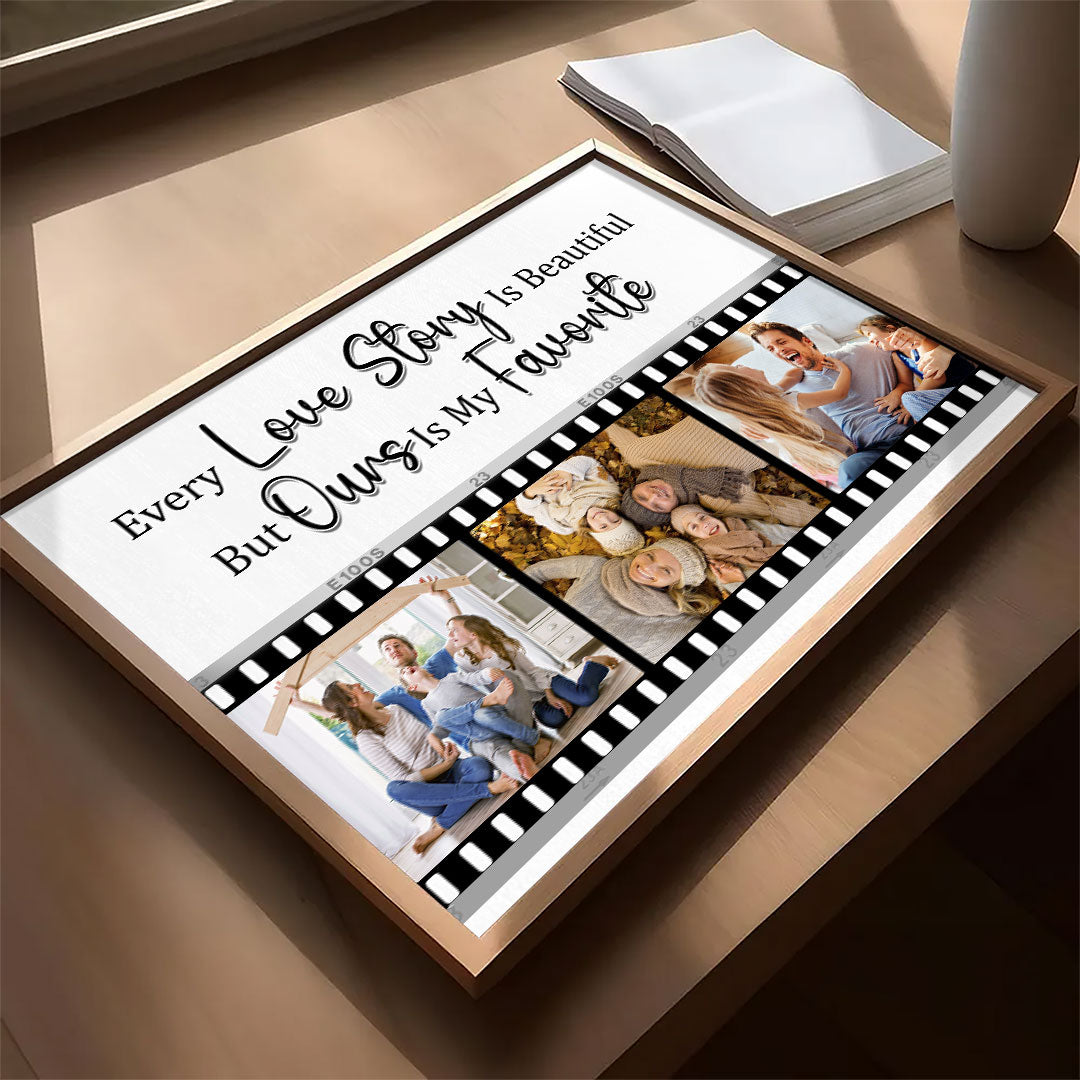 Favorite Love Story Poster For Couple Personalized Gift For Him For Her