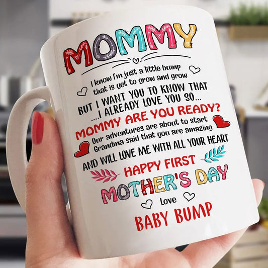 Mother's Day Expecting Mom Are You Ready Ultrasound Personalized Mug