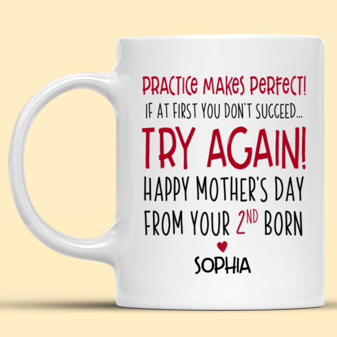 Funny Mug From 2nd Born Personalized Mother's Day Gift For Mom