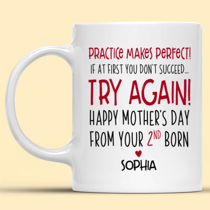 Funny Mug From 2nd Born Personalized Mother's Day Gift For Mom