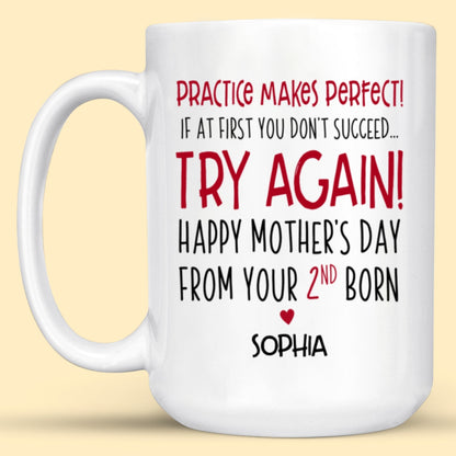 Funny Mug From 2nd Born Personalized Mother's Day Gift For Mom