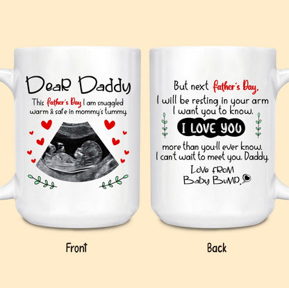 Personalized Gift For Dad To Be Father's Day I Love You Mug