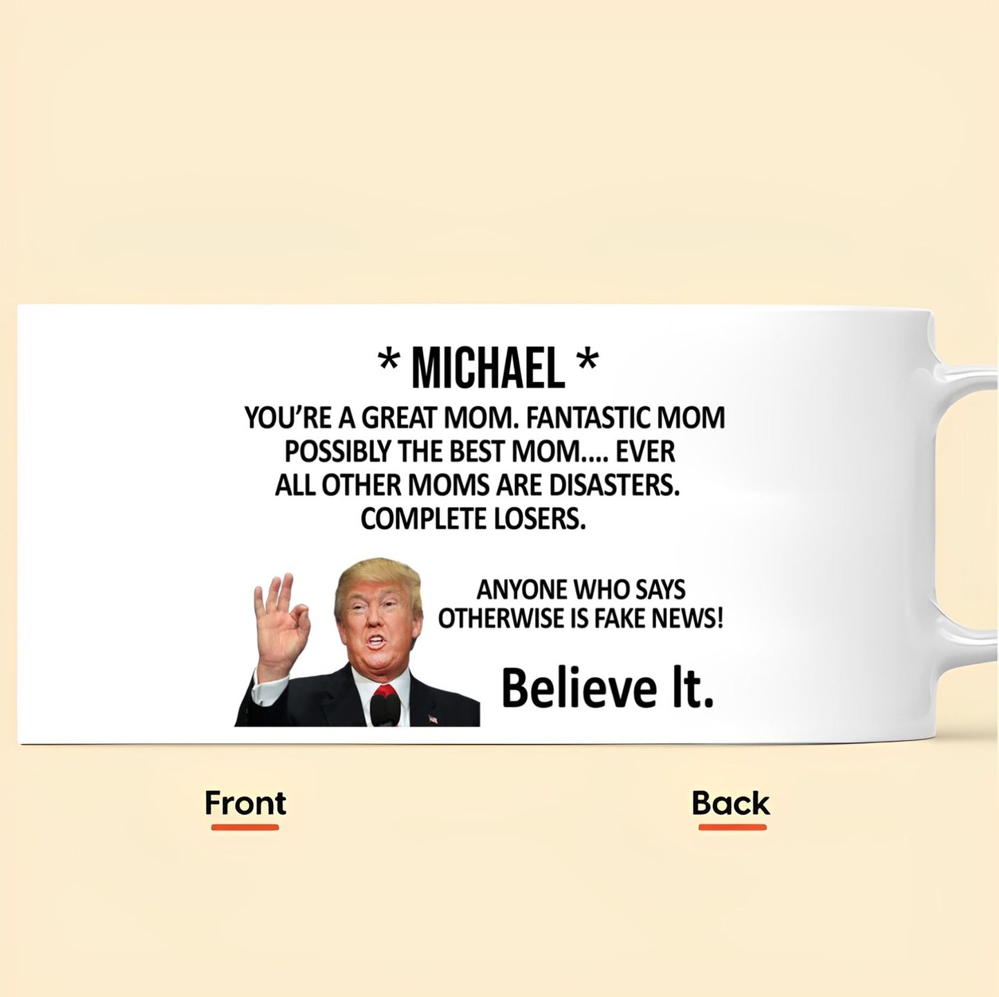 Trump Great Mother Funny Mugs Personalized Gift For Mom