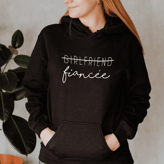 Fiancee Hoodie Gift For Future Wife, For Fiancee