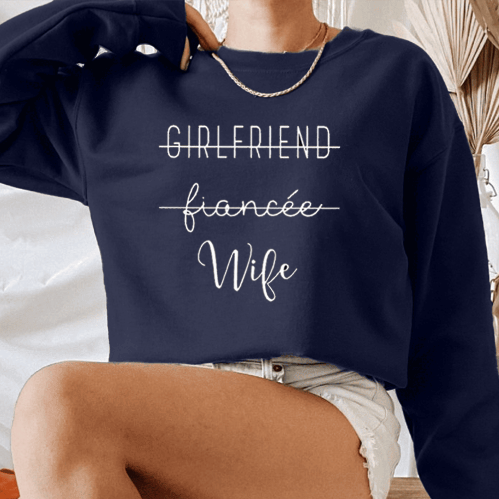 Newly Wife Hoodie Gift For Newly Wife, Engagement, Proposal Gift For Future Wife