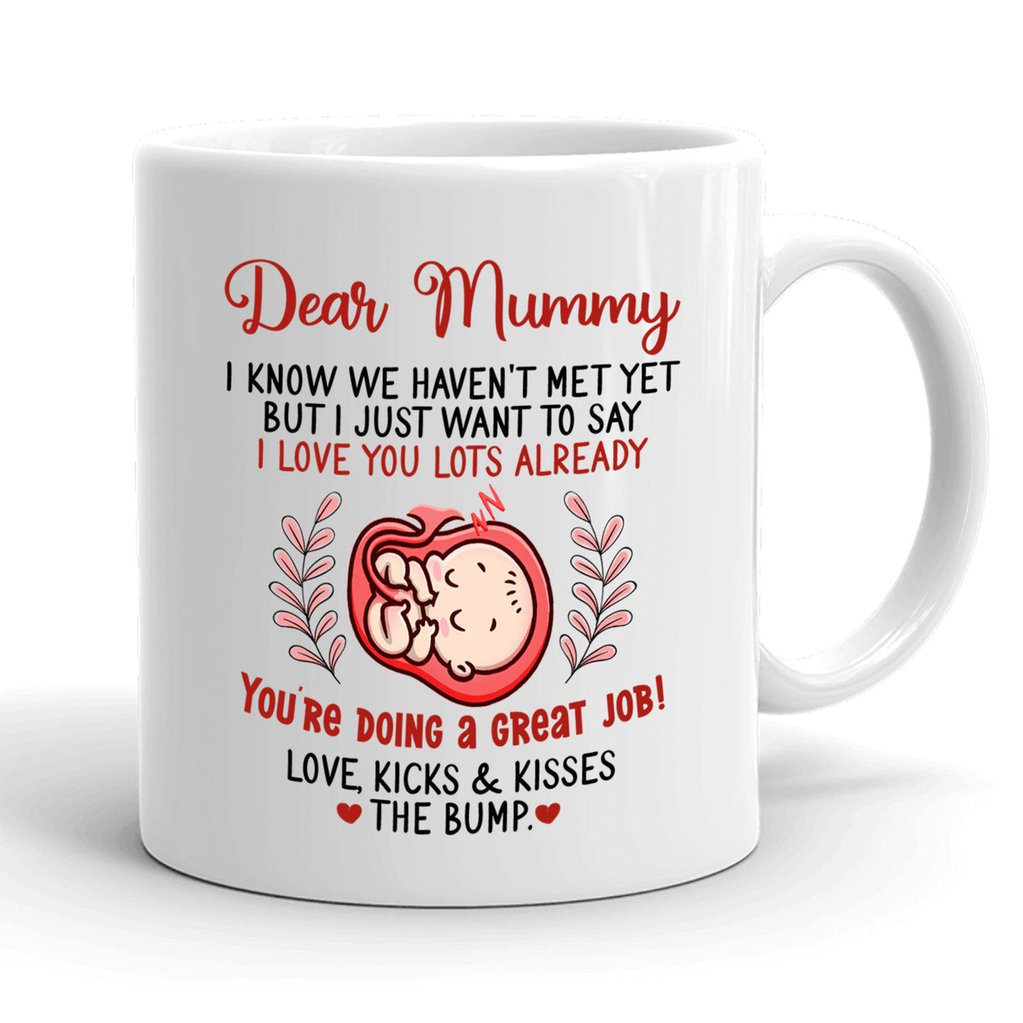I Love You Lots Already Mug Gift For Expecting Mother From Bump