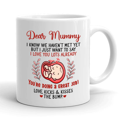 I Love You Lots Already Mug Gift For Expecting Mother From Bump