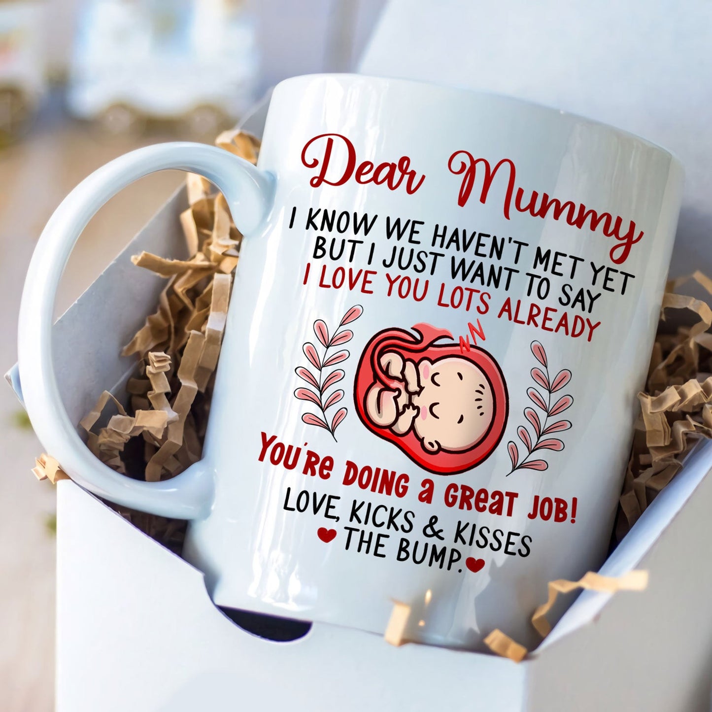 I Love You Lots Already Mug Gift For Expecting Mother From Bump