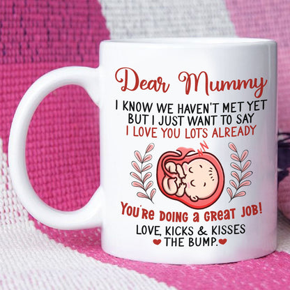 I Love You Lots Already Mug Gift For Expecting Mother From Bump