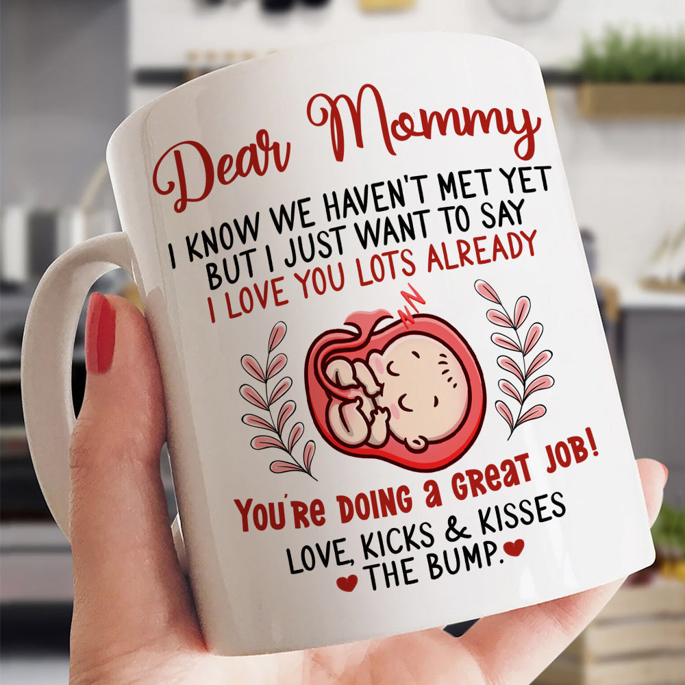 I Love You Lots Already Mug Gift For Expecting Mother From Bump