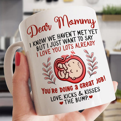 I Love You Lots Already Mug Gift For Expecting Mother From Bump