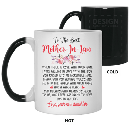 To The Best Mother-in-law Mug Gift For Mother-in-law