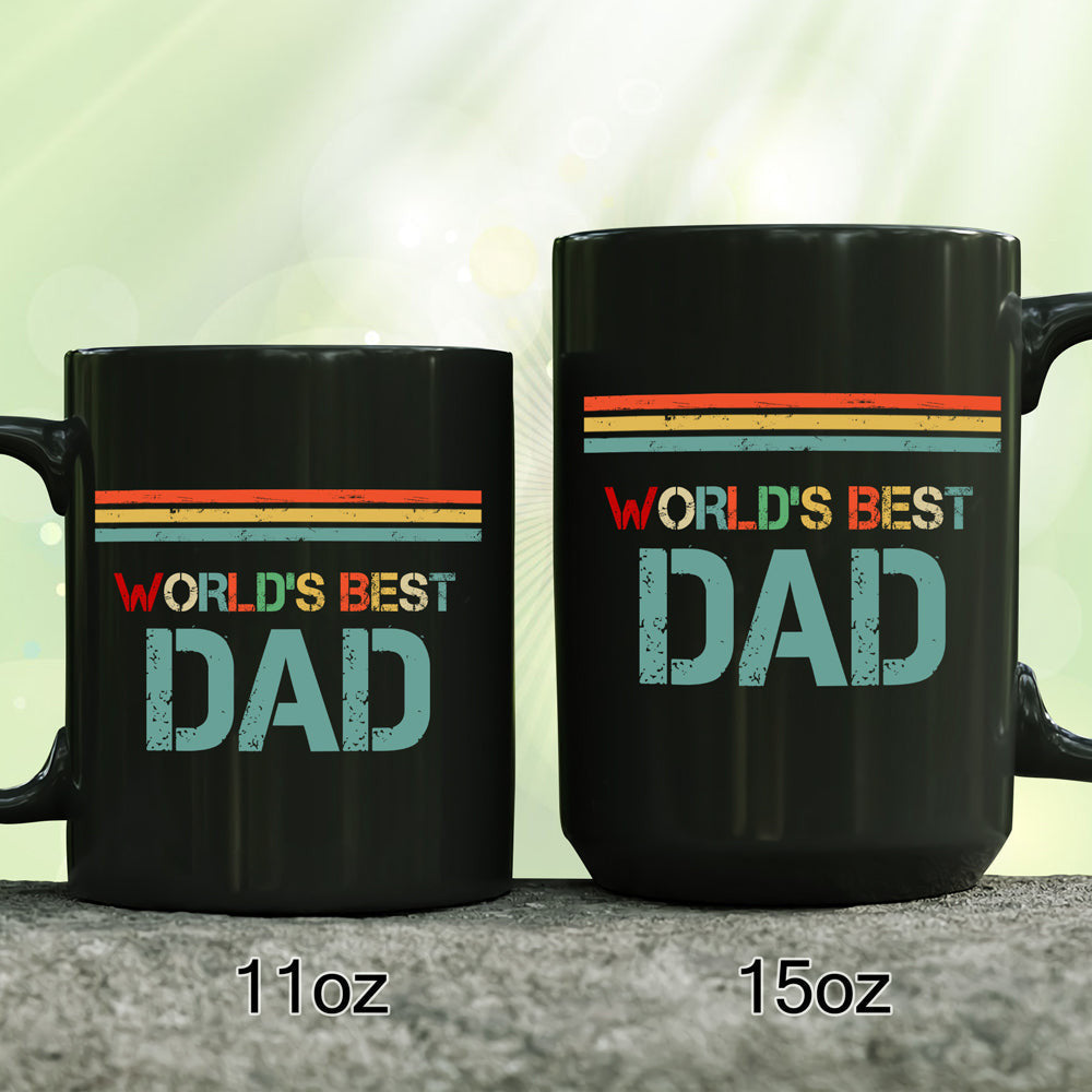 World's Best Dad Coffee Mug Meaningful Gift For Dad