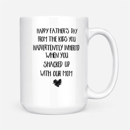 Stepdad Father's Day From The Kids You Inadvertently Inherited Mug