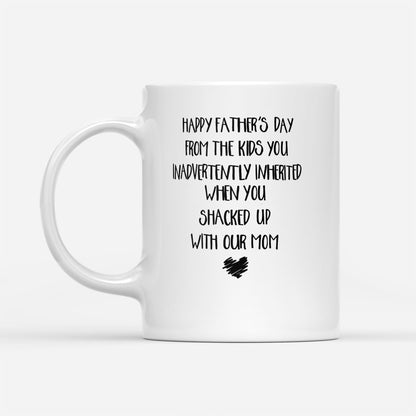 Stepdad Father's Day From The Kids You Inadvertently Inherited Mug