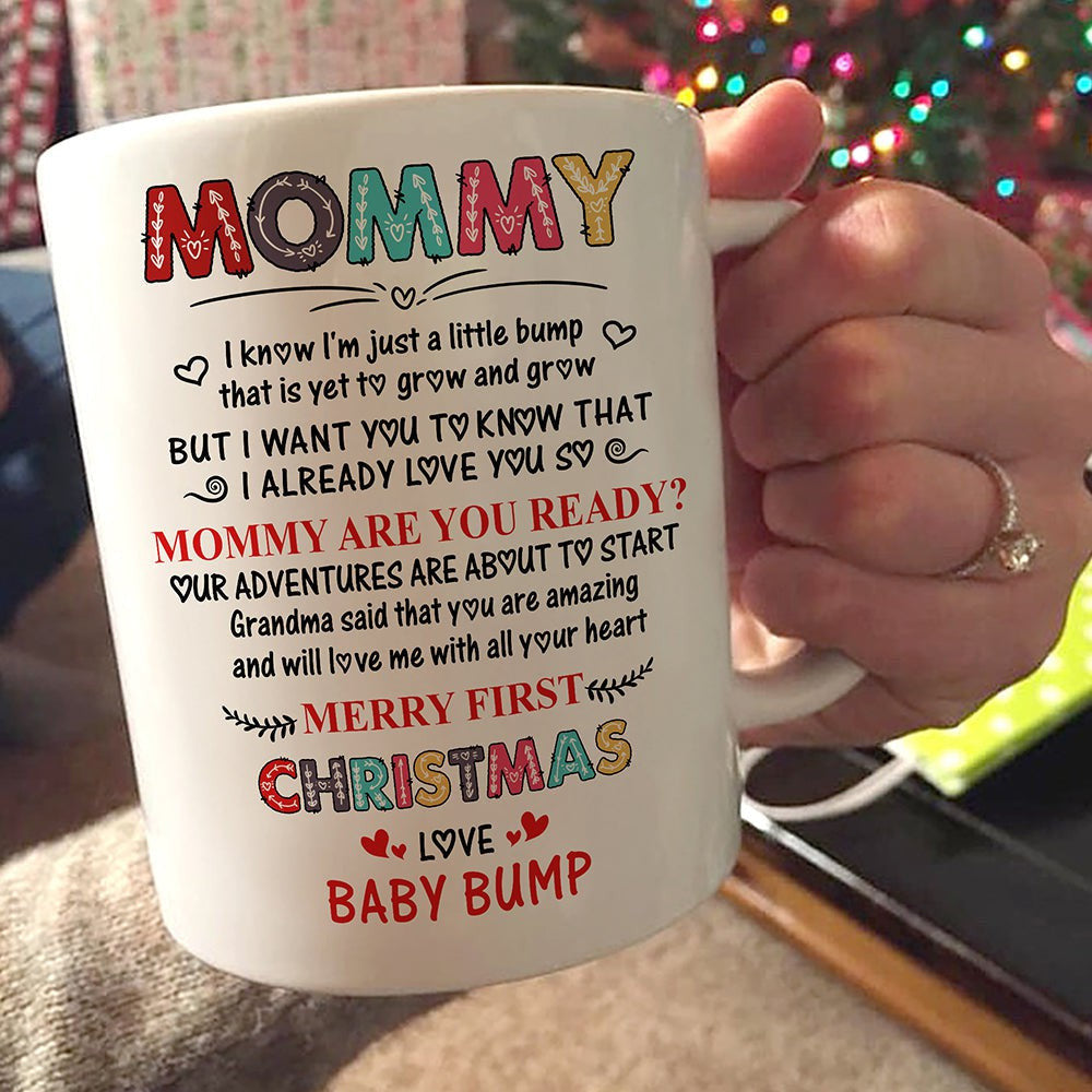 Mommy Are You Ready Mug - Funny Christmas Gifts For First Time Mother To Be