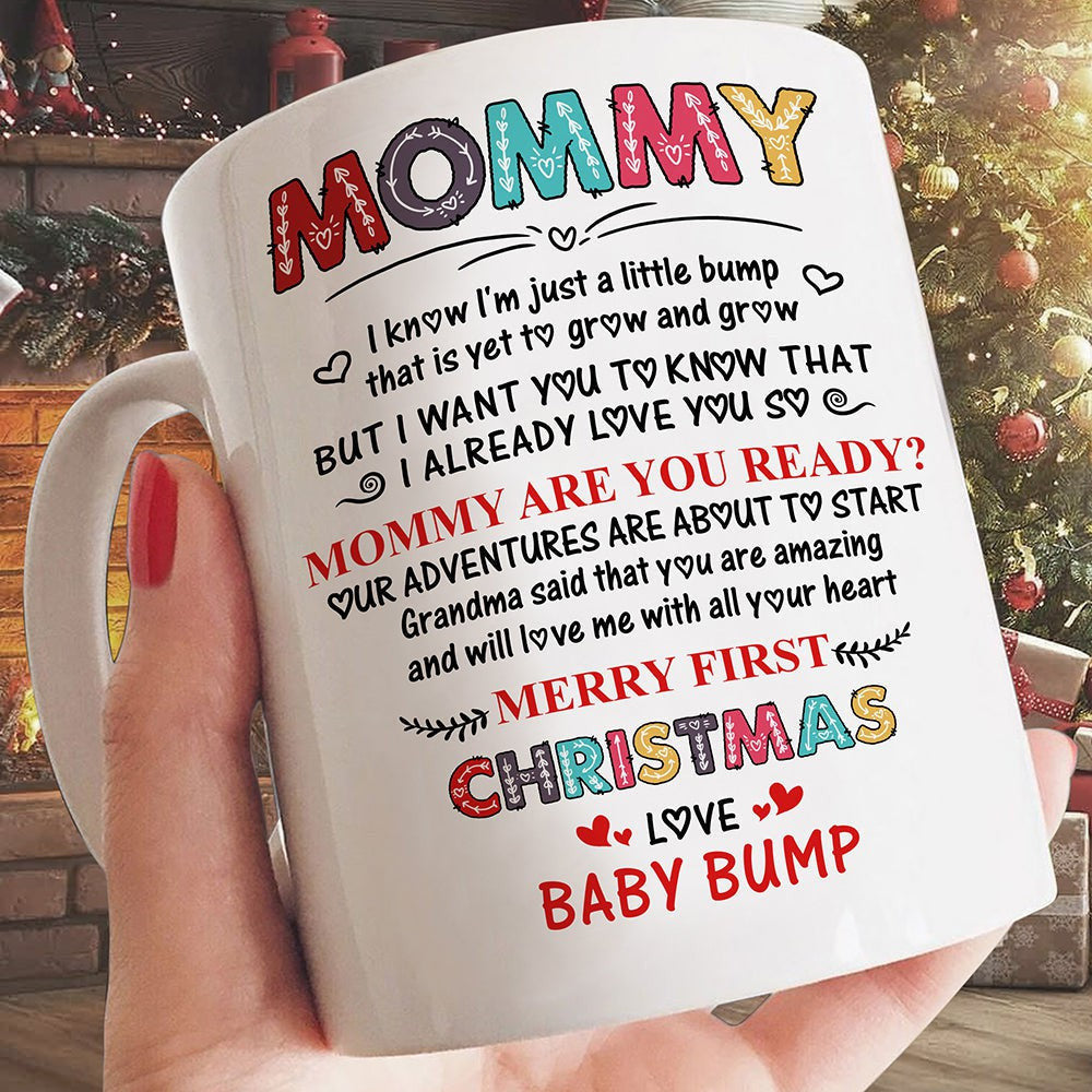 Mommy Are You Ready Mug - Funny Christmas Gifts For First Time Mother To Be