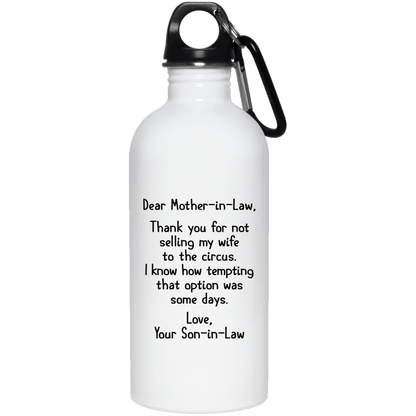Gift For Mother In Law From Son In Law Thank You For Not Selling My Wife Mug