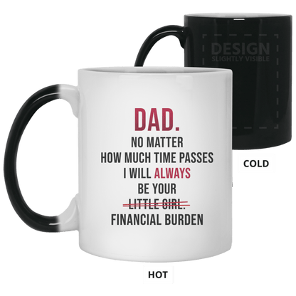 Dad No Matter How Much Time Passes Daddy Mug Gift For Dad