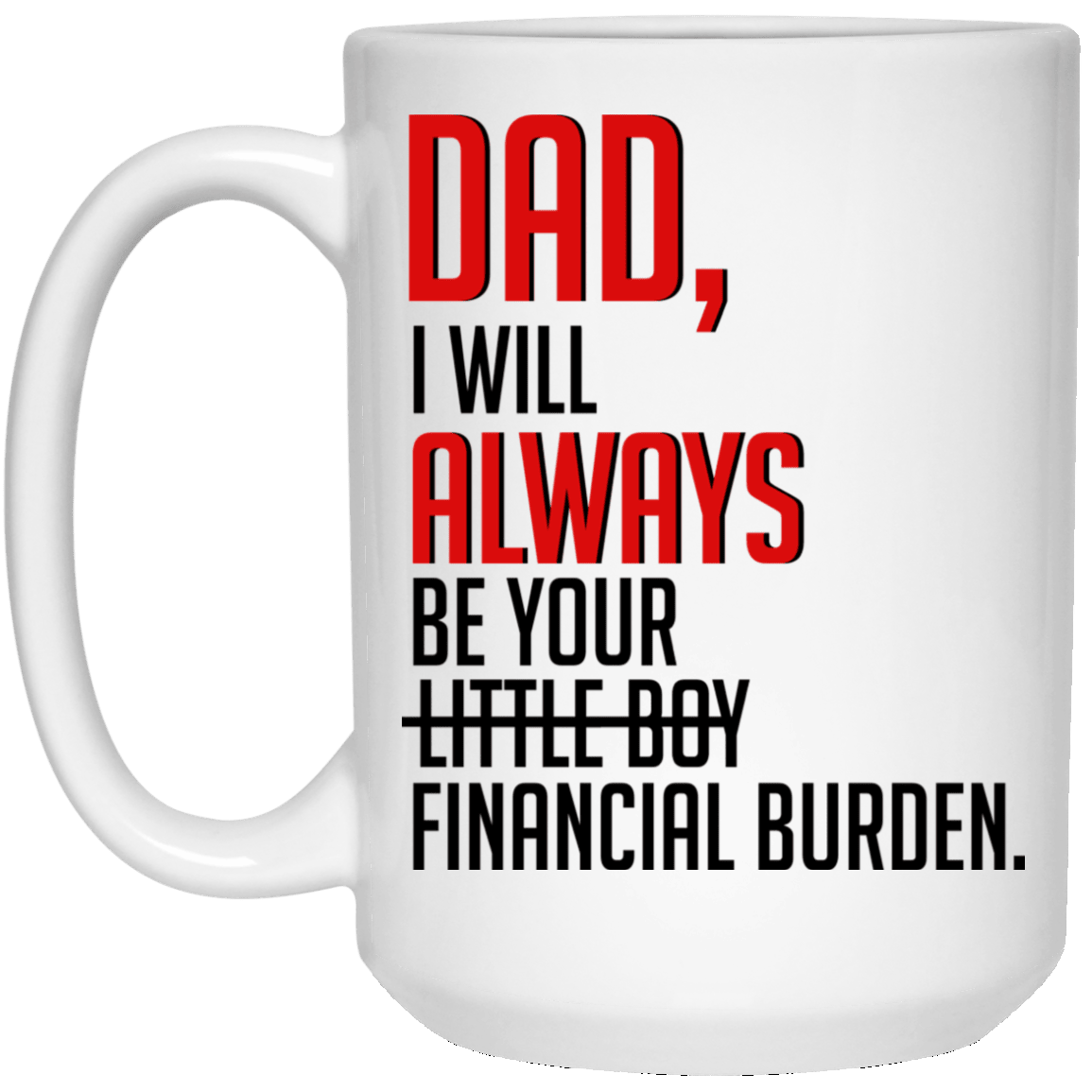 Dad I Will Always Be Your Financial Burden Mug Gift For Dad