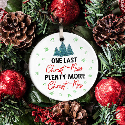 Christmiss Ornament Christmas Gift For Fiancee