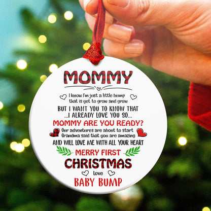 Grandma Said That You Are Amazing Ornament Christmas Gift For Mom To Be From Grandma
