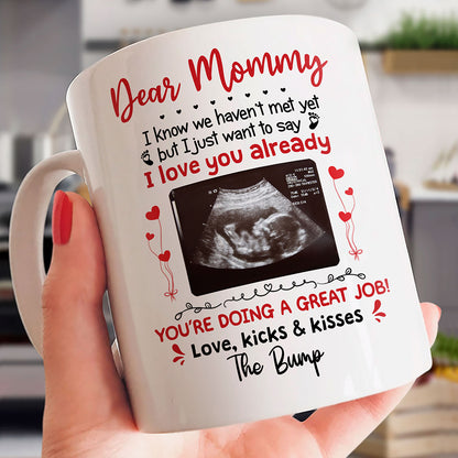 I Love You Lots Already Mug Personalized Gift For Mom To Be
