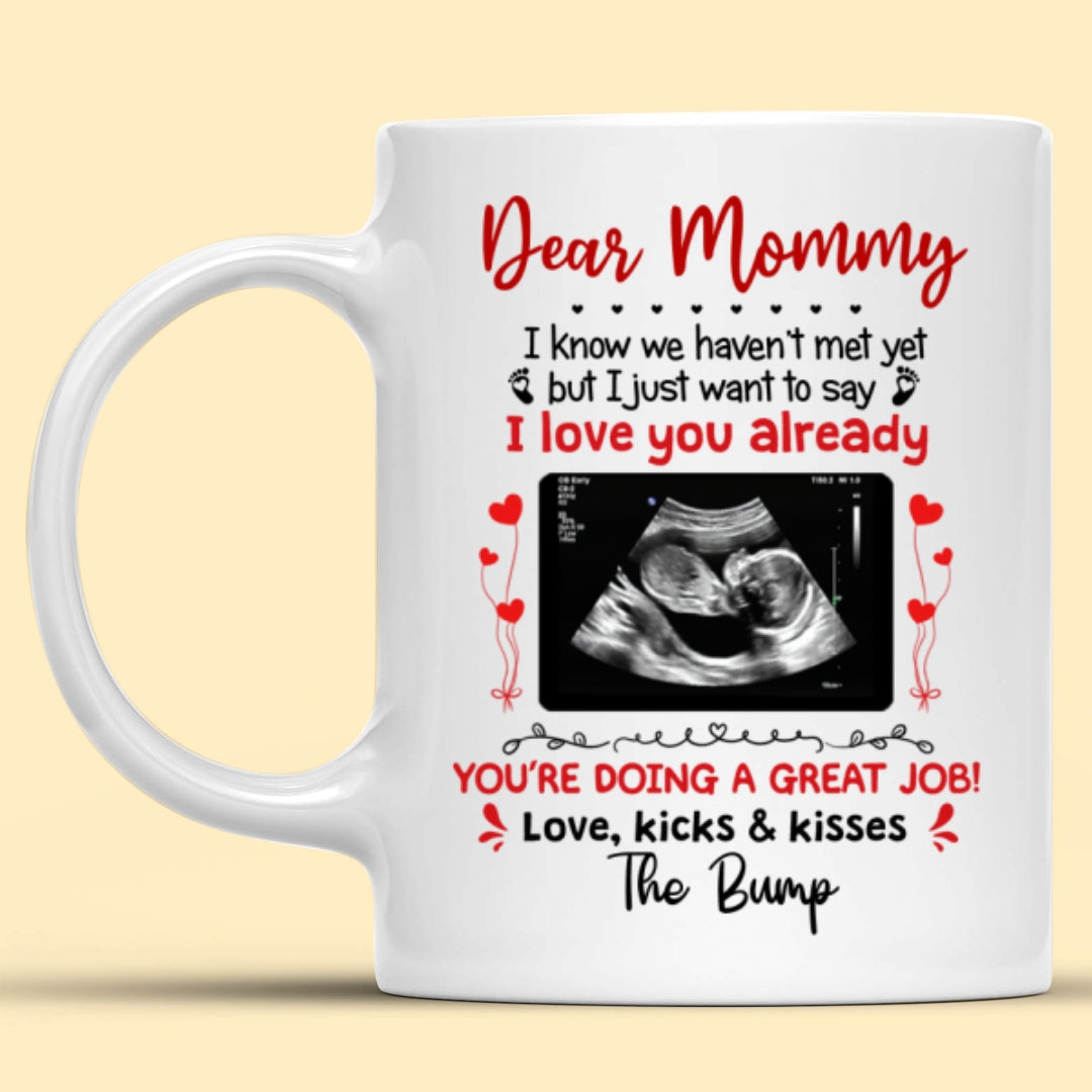 I Love You Lots Already Mug Personalized Gift For Mom To Be