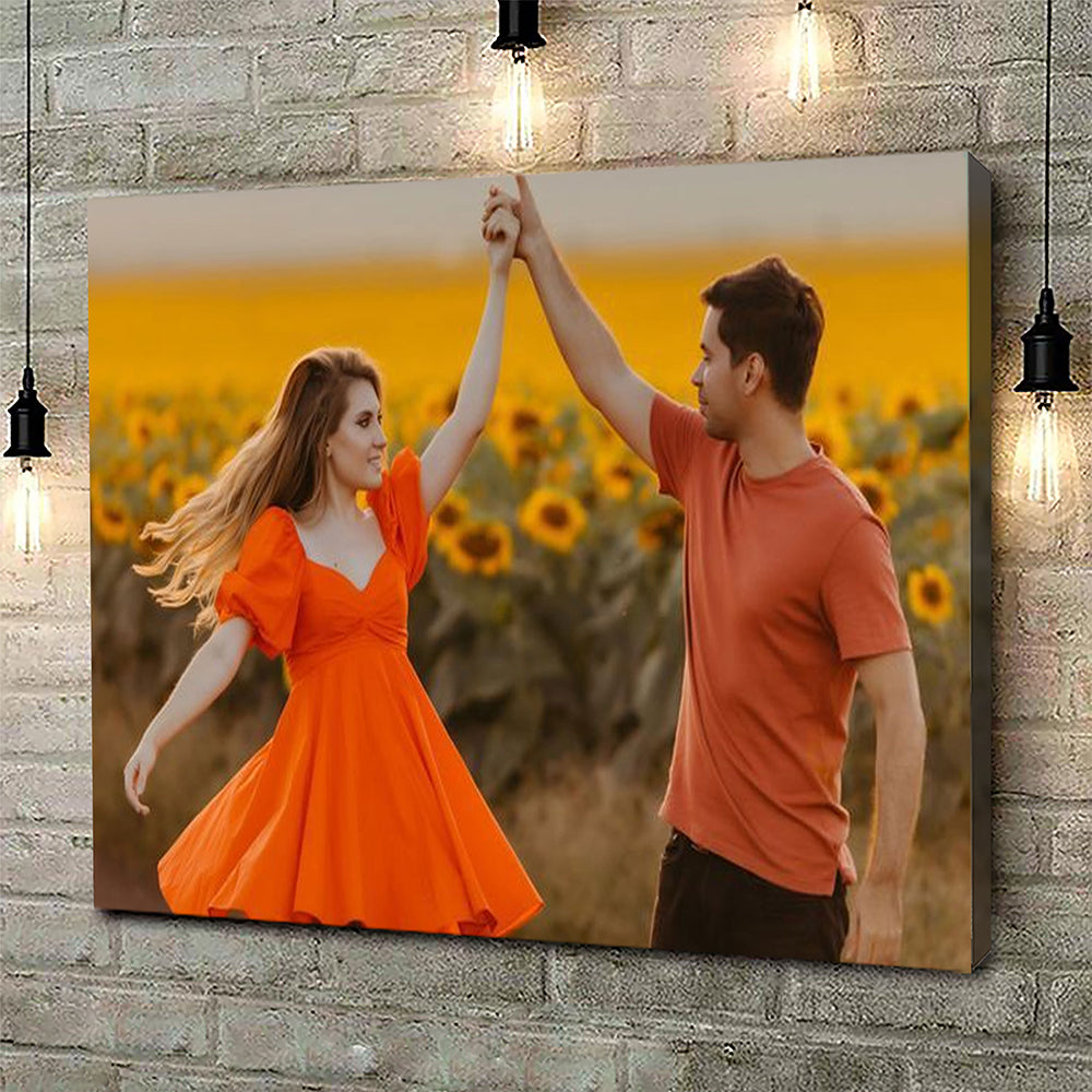 Custom Any Photo On Canvas Personalized New Home Gifts For Family