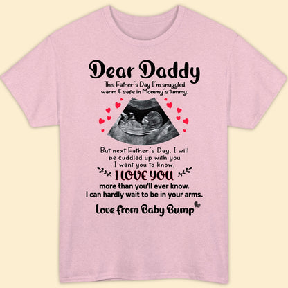Father's Day Dad I Want You To Know I Love You Personalized Shirt
