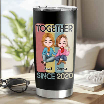 Together Coffee Tumbler Personalized Gift For Couple