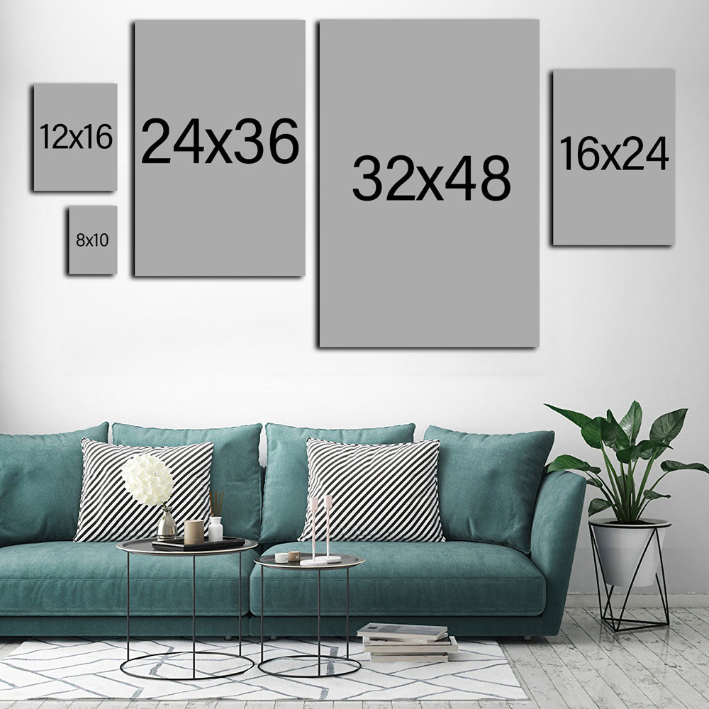 Always Beside You Meaningful Canvas Personalized Gift For Family