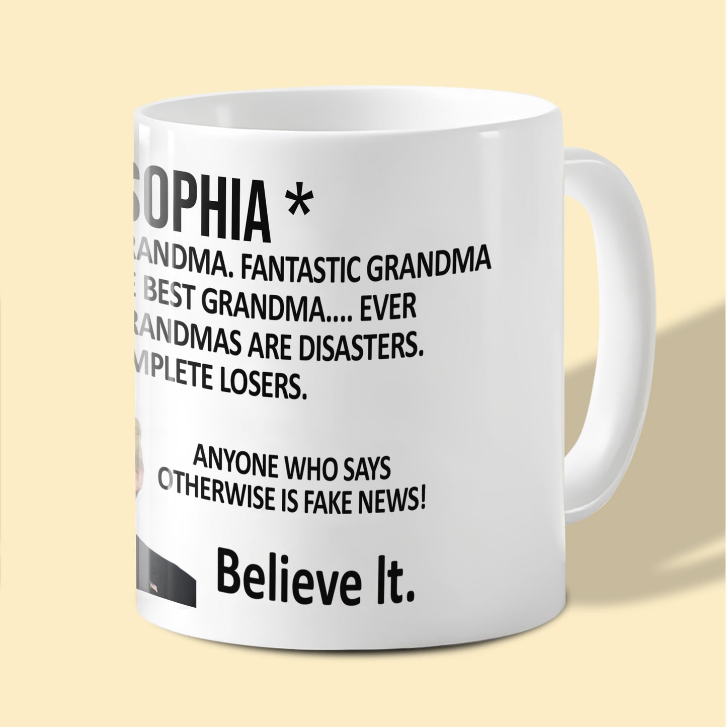 Trump Great Grandma Funny Personalized Mug Gift for Grandma