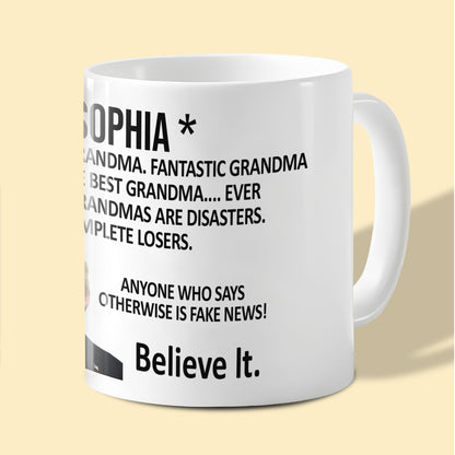 Trump Great Grandma Funny Personalized Mug Gift for Grandma