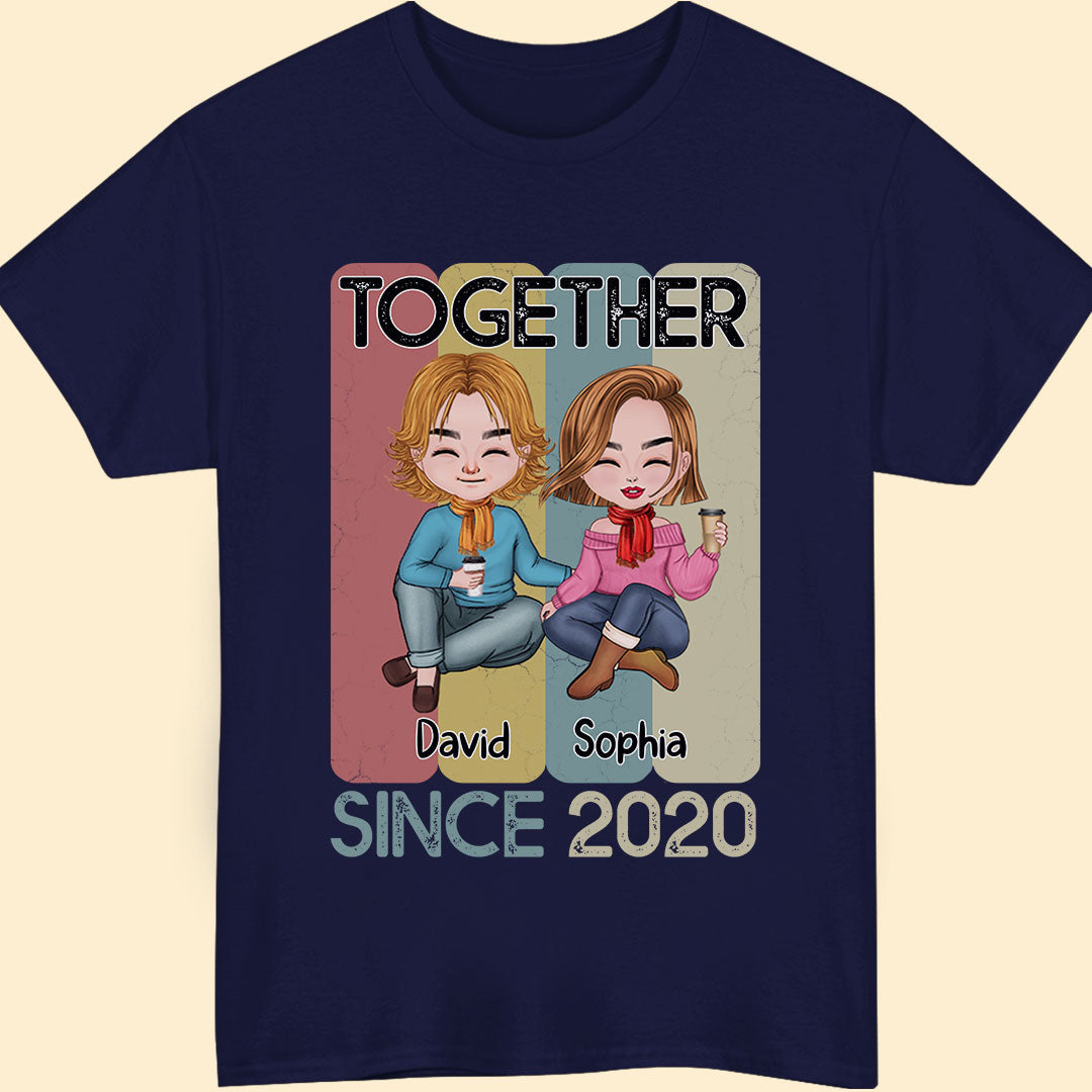 Together T-shirt Personalized Gift For Couple