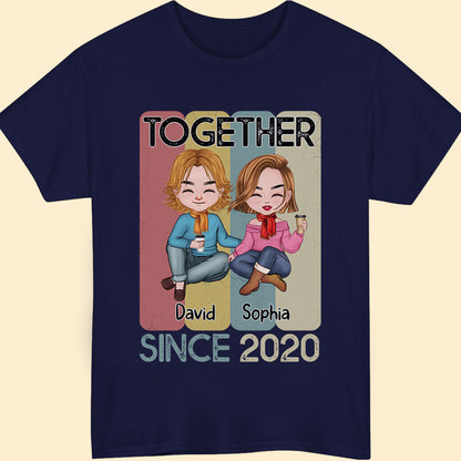 Together T-shirt Personalized Gift For Couple