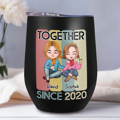 Together Coffee Tumbler Personalized Gift For Couple