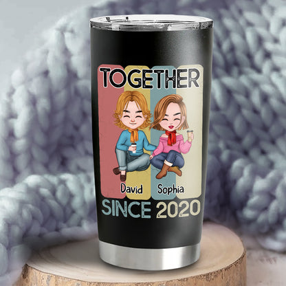 Together Coffee Tumbler Personalized Gift For Couple